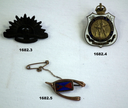 Lapel badge, RSL Badge, Association badge.