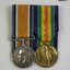 Court mounted medal set AIF WW1