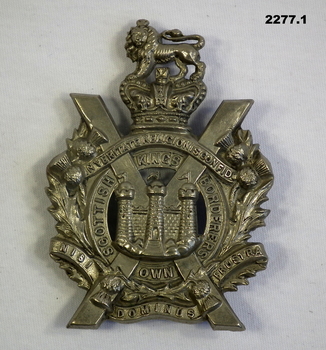Three British badges part of a wider collection