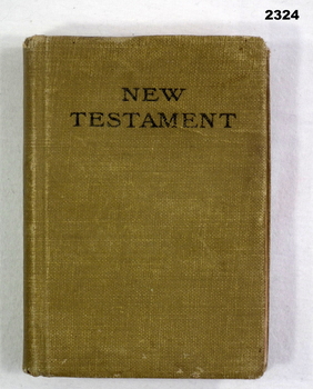 Pocket size New Testament with 462 pages