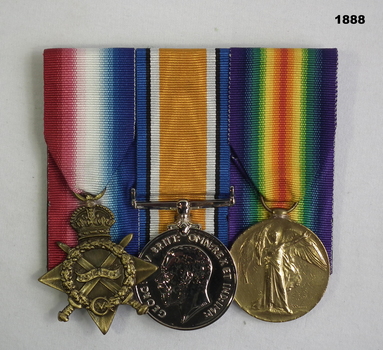 Court mounted medal set AIF WW1