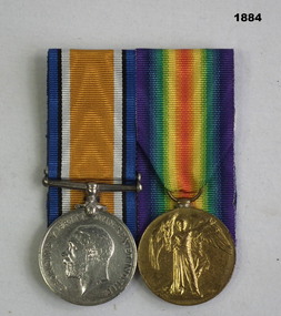 Court mounted medal set AIF WW1