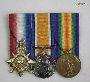 Court mounted medal set AIF WW1
