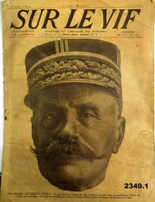 French news papers from WW1 1915.