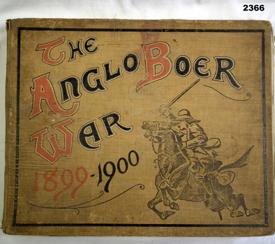 Book the Anglo Boer War 1898 - 1902