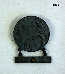 Mothers and widows badge issued WW2