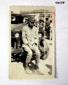 photograph of a Japanese POW