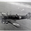 Photograph showing an aircraft in flight