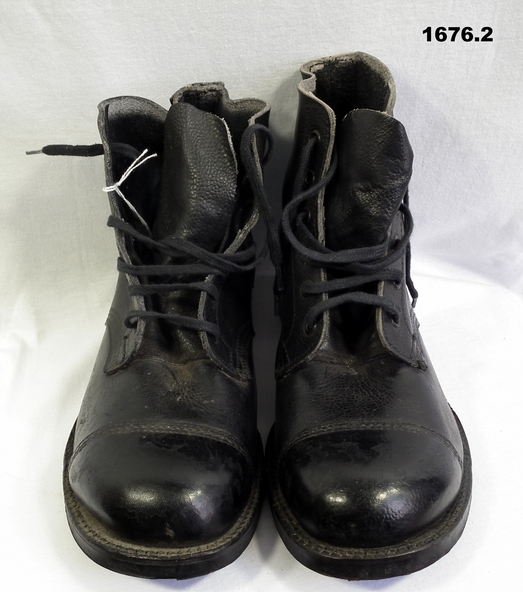 Footwear - BLACK BOOTS, 1956