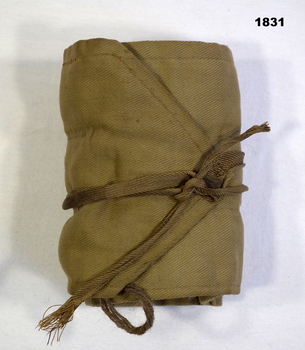 Khaki colour sewing kit RAAF.