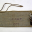 Shows the inside of a WW2 sewing kit.