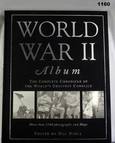 Book of photographs & maps of WW2