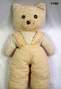 Hand made teddy bear in two colours