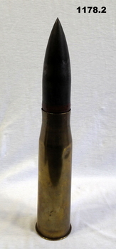 38 mm shell and casing engraved