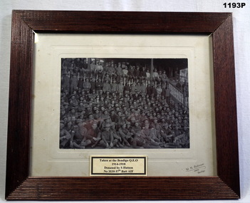 Photo of a large group in a Grandstand WW1