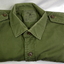 Green Army issue work dress shirt