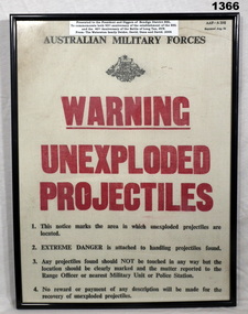 Sign re unexplored projectiles.