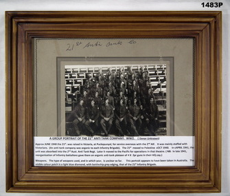 Group photo of 21st Anti tank Company