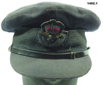RAAF Blue peak cap WW2