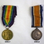Two unmounted medals AIF WW1