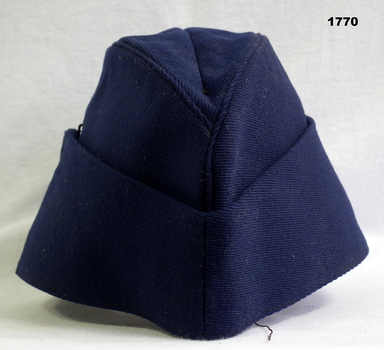 Blue colour RAAF issue Forage cap.