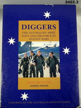 Set of three books re history of Army, Navy, AirForce.