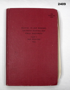 Red covered manual re map reading and related subjects 1955.
