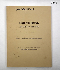 Orienteering and aid to training manual 1968.