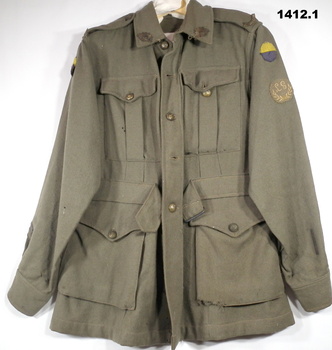 Uniform - JACKET AND SLOUCH HAT - WW1, Dalter Lucas & Sons (1910) Ltd, 1918