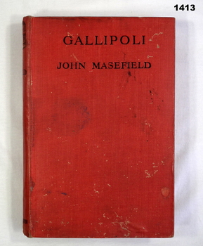 Book by John Masefield about Gallipoli