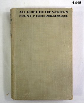Book by Erich Maria Remarque