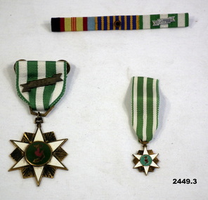 Vietnam service ribbons & South Vietnam medal.