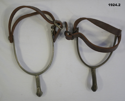Set of WW1 issue spurs.