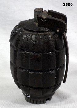 Mk1 WW2 inert hand grenade