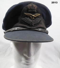 Blue RAAF peak hat WW2