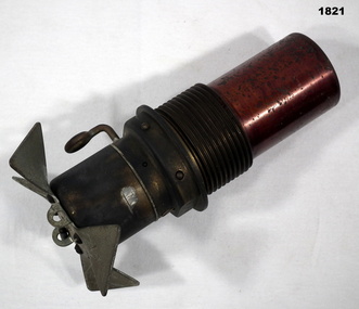 Japanese screw in bomb fuse WW2
