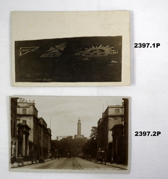 Series of 10 postcards in a collection re England.