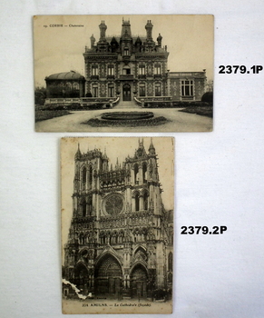Series of 33 postcards in a collection WW1
