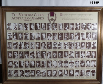 PORTRAIT PHOTOGRAPHS OF VICTORIA CROSS RECIPIENTS