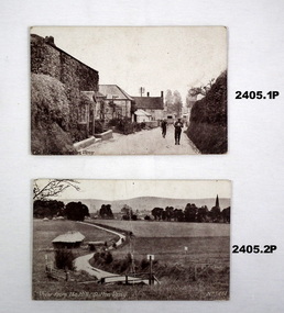 Five postcards of views Sutton Veny England.