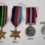Court mounted medals AIF WW2