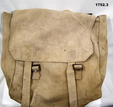 Back pack light khaki colour WW2