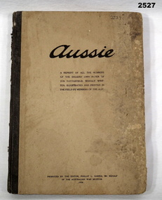 Book, Aussie, 1920