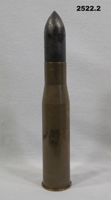37 mm armoured case and projectile.
