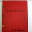 Red covered album with letters to home from Palestine.