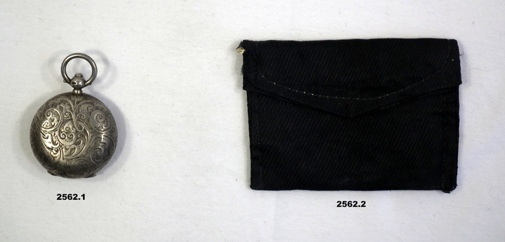 Ornate coin holder and small pouch