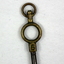 Small brass key for possibly a clock