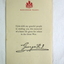 Memorial letter from King George WW1