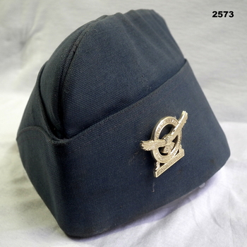 Blue RAAF Forage cap with badge.