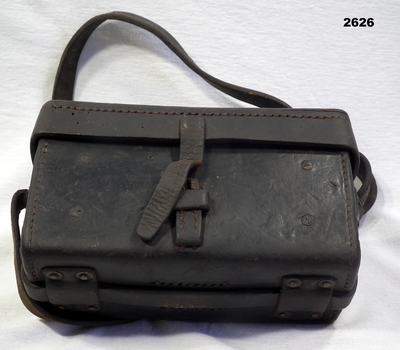 Leather carry case for a Clinometer.